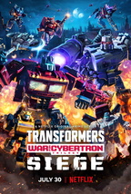 Transformers War for Cybertron Trilogy Poster Netflix TV Series Art Print 24x36&quot; - £8.57 GBP+
