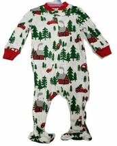 Holiday Time Baby Boys Holiday Sleep N Play One Piece Footed Crawler Foo... - $9.89