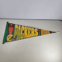 Green Bay Packers Pennant 1995 Central Division Champs Full Size NFL Team - $11.25