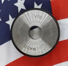 Vermont Gage Co. Master Smooth Plain Bore Ring Gage Class XX Size .37465 - $16.99