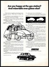1974 Magazine Car Print Ad - FIAT 124 Coupe A7 - $104.40 MXN