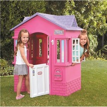 Cape Cottage House, Pink - Pretend Playhouse for Girls Boys Kids 2-8 Yea... - $118.43