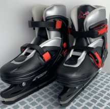 Kids Youth Ice Skates American Athletic Cougar Size 5-8 Adjustable - £39.51 GBP