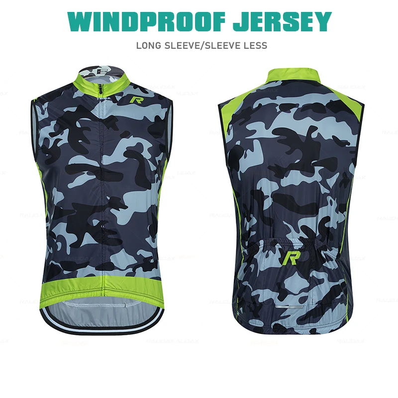 Windproof Bicycle Vests Unisex Cycling Jackets Cycling Clothing Color Stripe Sle - £114.37 GBP