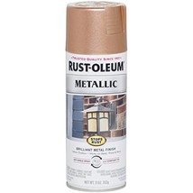 Rust-Oleum 7273830 Stops Rust Metallic Spray Paint, 11 Ounce (Pack of 1), Copper - $24.01