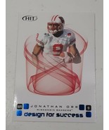 Jonathan Orr Wisconsin Badgers Tennessee Titans 2005 Sage Hit Design For... - £0.78 GBP