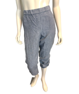 PureJill Linen Chambray Roll Hem Pants Blue, Women&#39;s Size M - €17,93 EUR