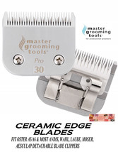 Mgt Ceramic Edge Pet Grooming 30 Blade*Fit Oster A5/A6,MOST Andis,Wahl Clipper - £25.02 GBP