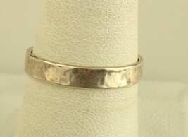 Silpada .925 Sterling Silver Hammered Classic Stackable Ring - £30.37 GBP