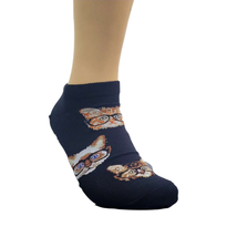 Cat Wearing Glasses Patterned Ankle Socks (Adult Large) - £2.47 GBP