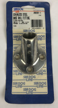 280301-1 Sea-Dog Line 30° Stainless Steel Round Base Rail Fitting 1&quot; Tub... - $18.99