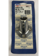 280301-1 Sea-Dog Line 30° Stainless Steel Round Base Rail Fitting 1&quot; Tub... - $26.74 CAD
