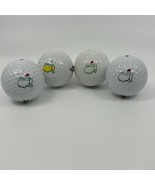 VTNG 4 AUGUSTA NATIONAL MASTERS  GOLF BALLS TITLEIST 2 #2 SLAZENGER # 1 ... - $183.38 MXN