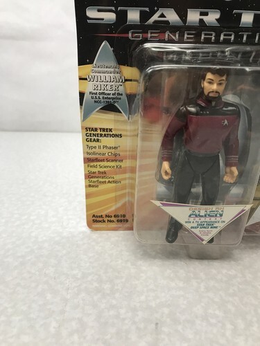 Playmates Toys Star Trek Next Generation Commander William Riker KG Item image 6