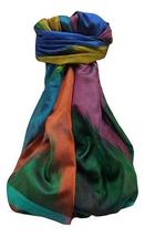 Varanasi Ekal Premium Silk Long Scarf Heritage Darsha 1 by Pashmina &amp; Silk - £28.40 GBP