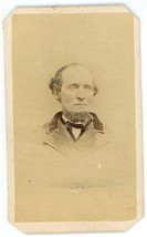 Antique Hand Tinted CDV Circa 1860s Taylor Older Man Chin Beard West Chester, PA - £9.63 GBP