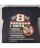 Vtg Tee Jeff Gordon Dale Earnhardt Jr Shirt M Crew DEADSTOCK 8 Reasons I... - $24.65 CAD