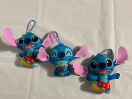 Lilo And Stitch Plush Lot Mcdonalds Disney. Lot Of 3. Ornament. Keychain Hangtag - £6.97 GBP