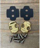 New Crankbrothers Pedal Cleats w/Hardware Eggbeater Candy Mallet Brass O... - £19.45 GBP