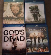 Lot Of 4 Blu Ray Christian Movies - £19.67 GBP