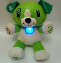LeapFrog My Pal Scout Green Talking Musical Dog Plush Stuffed Interactive Toy - £13.93 GBP