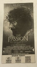 Passion Of The Christ Vintage Print Ad Jim Caviezel Mel Gibson TPA17 - £5.49 GBP