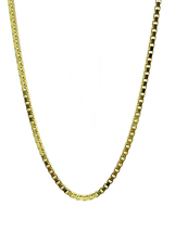 ADIRFINE 925 Sterling Silver Box Chain Necklace - £35.10 GBP