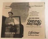 Driving Miss Daisy vintage Tv Guide Print Ad Jessica Tandy Morgan Freema... - £4.66 GBP
