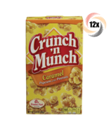 12x Boxes Crunch &#39;N Munch Caramel Popcorn With Peanuts 3.5oz Fast Shipping - $49.47 CAD