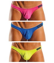 COCKSOX ENHANCING POUCH THONG MENS UNDERWEAR RAVE CLUB OR BLUE - $24.99