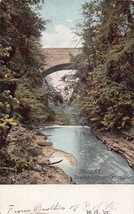 Ithaca New York NY ~ Stone Arch Bridge on Cascadilla Gorge ~1907 Postcard-
sh... - £7.58 GBP