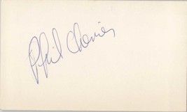 Phil Chenier Signed Autographed 3x5 Index Card - NBA Great - £3.93 GBP