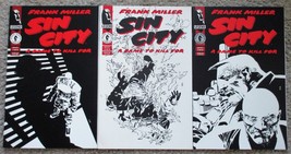 Sin City: A Dame To Kill For #S 1,2,3 (1993 Series) Dark Horse- Frank Miller Vf - £10.78 GBP