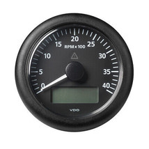 Veratron 3-3/8&quot; (85MM) ViewLine Tach w/Multifunction Display - 0 to 4000 RPM - B - £118.47 GBP