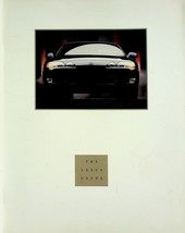 The Lexus Coupe Brochure (1991) - Toyota Motor Sales - Pre-Owned - $10.39