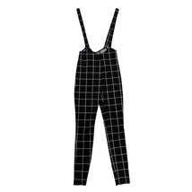 Fashion Nova Women&#39;s Grid Print Trousers Size Small w/ Suspenders - £12.53 GBP