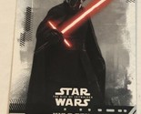 Star Wars Rise Of Skywalker Trading Card #4 Kylo Ren Adam Driver - $1.98