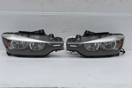 12-15 BMW F30 335i 328i 320i Halogen Headlight Lamps L&R Matching Set image 6