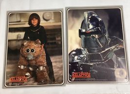 Set of 2 Vintage 1978 Battlestar Galactica School Folders - NOS - $19.79