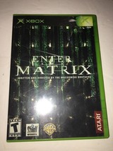 Enter The Matrix-Original Xbox Video Game-TESTED-RARE VINTAGE-SHIPS In 24 Hours - £12.66 GBP