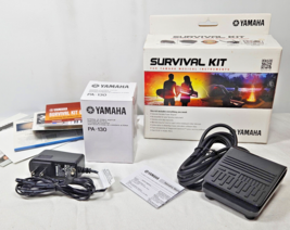 YAMAHA Survival Kit with PA-130 AC Adapter Foot Switch Pedal &amp; More - $187.16 MXN