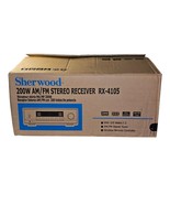 Vintage Sherwood RX RX-4105 2 Channel 100 Watt Receiver Tested Working N... - $44.10