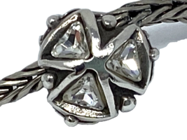 Authentic Trollbeads Crystal Triangles Charm/Pendant 12301, New - £66.66 GBP