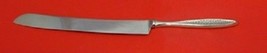 Snowflake By International Sterling Silver Wedding Cake Knife HHWS 12&quot; Custom - $78.21