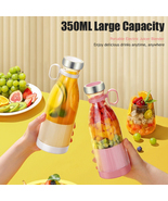  Portable Mini Electric Blender Juicer Cup USB Rechargeable Mixer Smoothie - $33.89