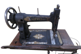 Vintage Improved New Wilson Sewing Machine A.G. Mason USA - AS IS - $148.45