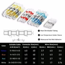 Heat Shrink Wire Connectors Kit Waterproof Automotive Battery Electrical... - $178.36 MXN+