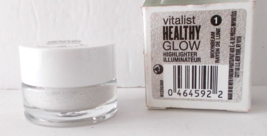 Vitalist #1 Moonbeam Healthy Glow Highlighter/Illuminator By Coty - £3.10 GBP