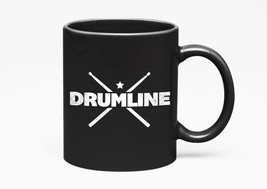 Make Your Mark Design Drumline Drumsticks Minimalist, Black 11oz Ceramic... - £17.34 GBP+