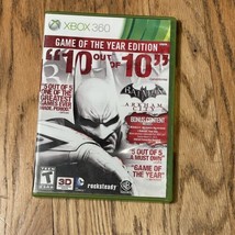 Batman Arkham City Game of the Year Edition - Xbox 360 - 2 Discs - £3.50 GBP